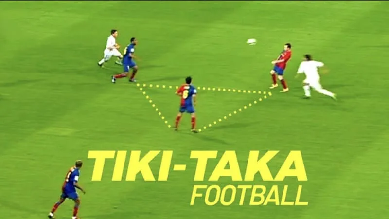 Sự chuyển mình của Tiki-taka trong bóng đá hiện đại