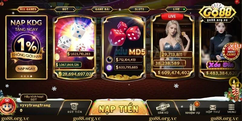 Giải nghĩa các thuật ngữ trong game xóc đĩa GO88 về dụng cụ và thao tác